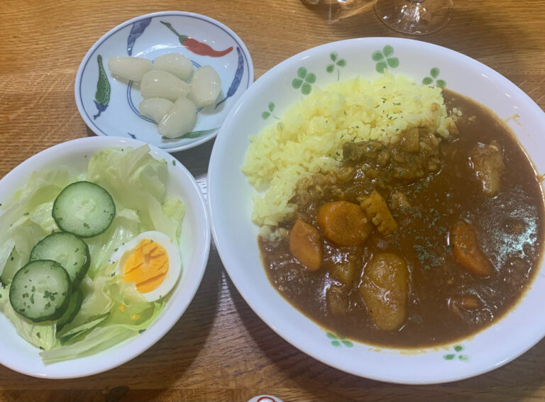 一人で食べる晩御飯