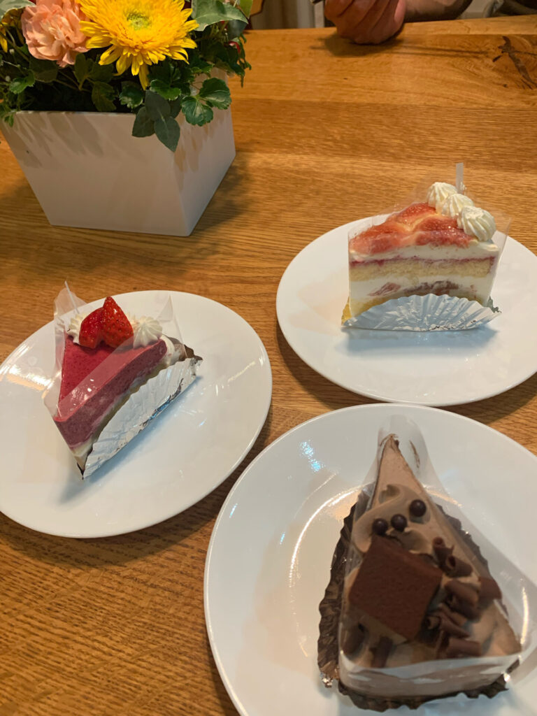 次女が買ってくれたケーキ